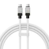 Кабель USB Type-C > USB Type-C Baseus CoolPlay Series Fast Charging Cable 100W 1.0m (CAKW000202) White