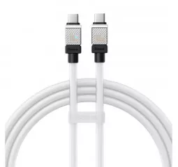 Кабель USB Type-C > USB Type-C Baseus CoolPlay Series Fast Charging Cable 100W 1.0m (CAKW000202) White