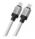 Кабель USB Type-C > USB Type-C Baseus CoolPlay Series Fast Charging Cable 100W 1.0m (CAKW000202) White