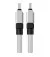 Кабель USB Type-C > USB Type-C Baseus CoolPlay Series Fast Charging Cable 100W 1.0m (CAKW000202) White