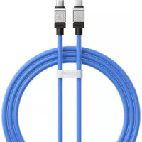 Кабель USB Type-C > USB Type-C Baseus CoolPlay Series Fast Charging Cable 100W 1.0m (CAKW000203) Blue