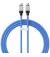 Кабель USB Type-C > USB Type-C Baseus CoolPlay Series Fast Charging Cable 100W 1.0m (CAKW000203) Blue
