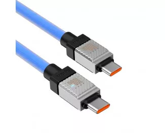 Кабель USB Type-C > USB Type-C Baseus CoolPlay Series Fast Charging Cable 100W 1.0m (CAKW000203) Blue