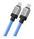 Кабель USB Type-C > USB Type-C Baseus CoolPlay Series Fast Charging Cable 100W 1.0m (CAKW000203) Blue