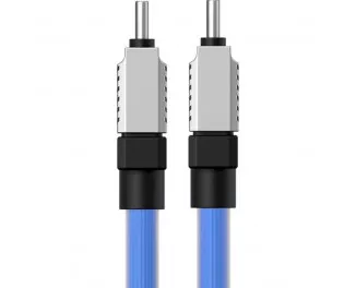 Кабель USB Type-C > USB Type-C Baseus CoolPlay Series Fast Charging Cable 100W 1.0m (CAKW000203) Blue