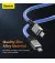Кабель USB Type-C > USB Type-C Baseus CoolPlay Series Fast Charging Cable 100W 1.0m (CAKW000203) Blue