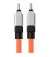 Кабель USB Type-C > USB Type-C Baseus CoolPlay Series Fast Charging Cable 100W 1.0m (CAKW000207) Orange