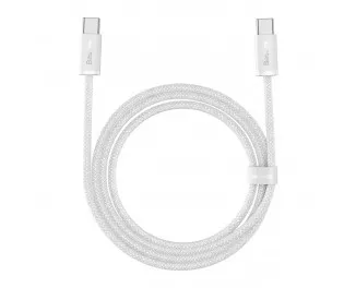 Кабель USB Type-C > USB Type-C  Baseus Dynamic Series Fast Charging 100W 1.0m (CALD000202) White