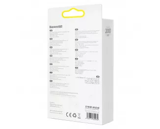 Кабель USB Type-C > USB Type-C  Baseus Dynamic Series Fast Charging 100W 1.0m (CALD000202) White