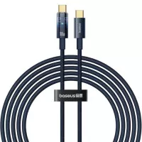 Кабель USB Type-C > USB Type-C Baseus Explorer Charging Cable 100W with Auto Shutdown 2.0 m (P10319704321-01) Deepsea Blue