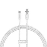 Кабель USB Type-C > USB Type-C Baseus Explorer Series Fast Charging Cable with Smart Temperature Control 100W 1.0 m (P10319703221-00) Stellar White