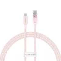 Кабель USB Type-C > USB Type-C Baseus Explorer Series with Smart Temperature Control 100W 2.0 m (P10319703411-01) Baby Pink