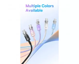 Кабель USB Type-C > USB Type-C Baseus Explorer Series with Smart Temperature Control 100W 2.0 m (P10319703411-01) Baby Pink