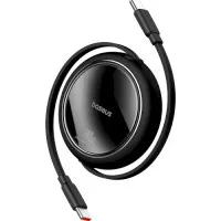 Кабель USB Type-C > USB Type-C Baseus Free2Draw Mini Retractable Charging Cable 100W 1.0 m (P10364500111-00) Cluster Black