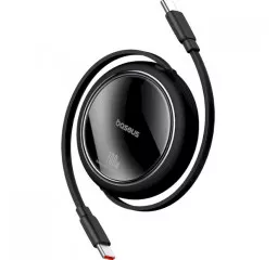 Кабель USB Type-C > USB Type-C Baseus Free2Draw Mini Retractable Charging Cable 100W 1.0 m (P10364500111-00) Cluster Black