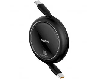 Кабель USB Type-C > USB Type-C Baseus Free2Draw Mini Retractable Charging Cable 100W 1.0 m (P10364500111-00) Cluster Black