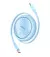 Кабель USB Type-C > USB Type-C Baseus Free2Draw Mini Retractable Charging Cable 100W 1.0 m (P10364500311-00) Galaxy Blue