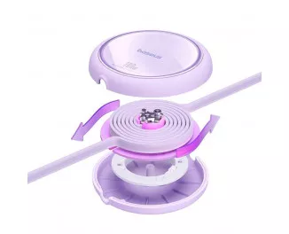 Кабель USB Type-C > USB Type-C Baseus Free2Draw Mini Retractable Charging Cable 100W 1.0 m (P10364500511-00) Nebula Purple