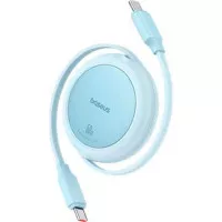 Кабель USB Type-C > USB Type-C Baseus Free2Pull Mini Charging Cable 60W 1.0 m (P10364500311-01) Galaxy Blue