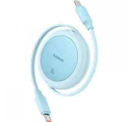 Кабель USB Type-C > USB Type-C Baseus Free2Pull Mini Charging Cable 60W 1.0 m (P10364500311-01) Galaxy Blue