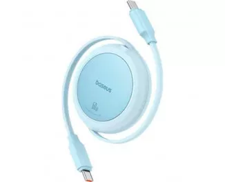 Кабель USB Type-C > USB Type-C Baseus Free2Pull Mini Charging Cable 60W 1.0 m (P10364500311-01) Galaxy Blue