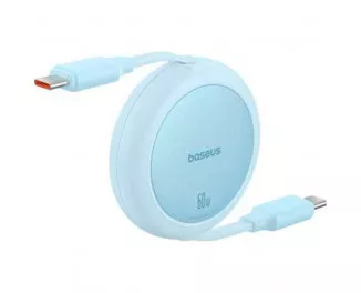 Кабель USB Type-C > USB Type-C Baseus Free2Pull Mini Charging Cable 60W 1.0 m (P10364500311-01) Galaxy Blue