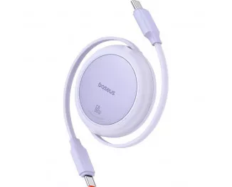 Кабель USB Type-C > USB Type-C Baseus Free2Pull Mini Charging Cable 60W 1.0 m (P10364500511-01) Nebula Purple