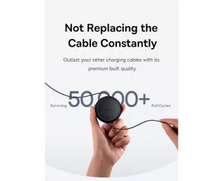 Кабель USB Type-C > USB Type-C Baseus Free2Pull Mini Charging Cable 60W 1.0 m (P10364500511-01) Nebula Purple