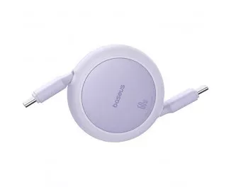 Кабель USB Type-C > USB Type-C Baseus Free2Pull Mini Charging Cable 60W 1.0 m (P10364500511-01) Nebula Purple