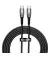Кабель USB Type-C > USB Type-C Baseus Glimmer Series Fast Charging Data Cable 100W 2.0 m (CADH000801) Black