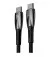 Кабель USB Type-C > USB Type-C Baseus Glimmer Series Fast Charging Data Cable 100W 2.0 m (CADH000801) Black