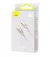 Кабель USB Type-C > USB Type-C Baseus Glimmer Series Fast Charging Data Cable 100W 2.0 m (CADH000802) White