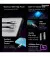 Кабель USB Type-C > USB Type-C Baseus Glimmer Series Fast Charging Data Cable 100W 2.0 m (CADH000802) White