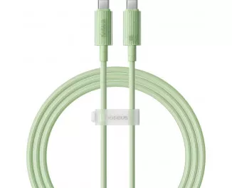 Кабель USB Type-C > USB Type-C Baseus Habitat Series Fast Charging Cable 100W 1.0 m (P10360202631-00) Natural Green