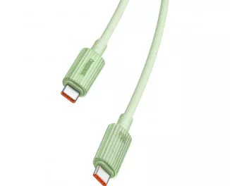 Кабель USB Type-C > USB Type-C Baseus Habitat Series Fast Charging Cable 100W 1.0 m (P10360202631-00) Natural Green