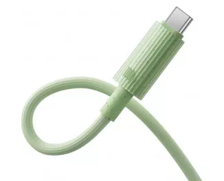 Кабель USB Type-C > USB Type-C Baseus Habitat Series Fast Charging Cable 100W 1.0 m (P10360202631-00) Natural Green