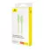 Кабель USB Type-C > USB Type-C Baseus Habitat Series Fast Charging Cable 100W 1.0 m (P10360202631-00) Natural Green