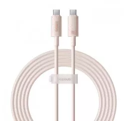 Кабель USB Type-C > USB Type-C Baseus Habitat Series Fast Charging Cable 100W 2.0 m (P10360202421-01) Wheat Pink