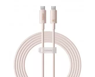 Кабель USB Type-C > USB Type-C Baseus Habitat Series Fast Charging Cable 100W 2.0 m (P10360202421-01) Wheat Pink