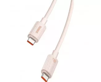 Кабель USB Type-C > USB Type-C Baseus Habitat Series Fast Charging Cable 100W 2.0 m (P10360202421-01) Wheat Pink