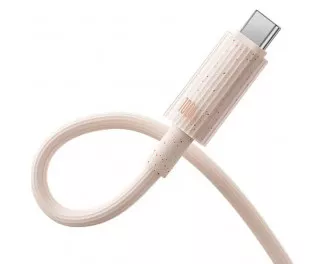 Кабель USB Type-C > USB Type-C Baseus Habitat Series Fast Charging Cable 100W 2.0 m (P10360202421-01) Wheat Pink