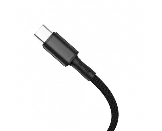 Кабель USB Type-C > USB Type-C  Baseus High Density Braided Fast Charging Data Cable 100W 2.0m (CATGD-A01) Black