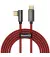 Кабель USB Type-C > USB Type-C Baseus Legend Series Elbow Fast Charging Data Cable 5A 100W 2.0m (CACS000709) Red