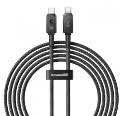 Кабель USB Type-C > USB Type-C Baseus Unbreakable Series Fast Charging Data Cable 100W 2.0 m (P10355800111-01) Cluster Black