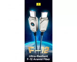 Кабель USB Type-C > USB Type-C Baseus Unbreakable Series Fast Charging Data Cable 100W 2.0 m (P10355800221-01) Stellar White