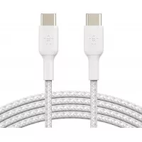 Кабель USB Type-C > USB Type-C Belkin 2м 60Вт Type-C White (CAB004BT2MWH)