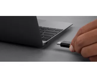 Кабель USB Type-C > USB Type-C  Belkin 40Gbps 100W 0.8m Black (INZ001BT0.8MBK)