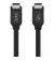 Кабель USB Type-C > USB Type-C  Belkin 40Gbps 100W 0.8m Black (INZ001BT0.8MBK)