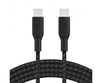 Кабель USB Type-C > USB Type-C  Belkin Boost Up Charge 100W 3.0м (CAB014BT3MBK) Black