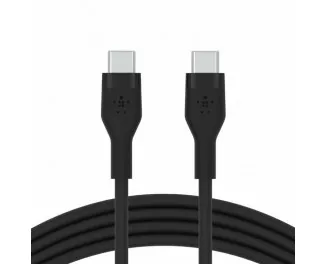 Кабель USB Type-C > USB Type-C  Belkin Boost Up Charge Flex 60W 3.0m (CAB009BT3MBK) Black
